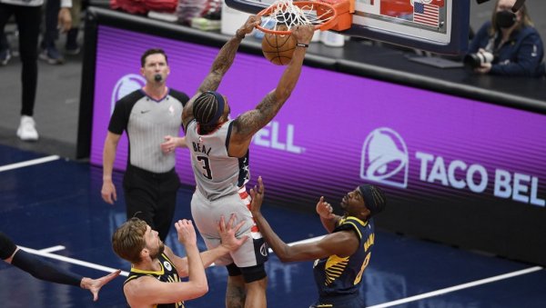 НБА: Вашингтон убедљив против Индијане за место у плеј-офу