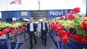 GRAD OTVORIO VRATA ZA BRODOVE I TURISTE: U Novom Sadu otvoren obnovljen putnički terminal