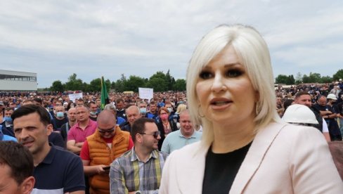 STRUJNI UDAR NA MINISTARKU: EPS podržao zaposlene u Kolubari