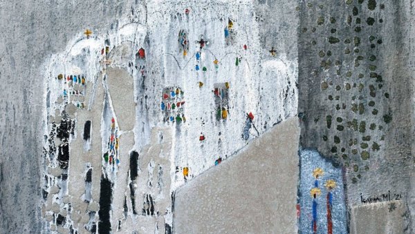 ДАНИ КРАЉИЦЕ ЈЕЛЕНЕ АНЖУЈСКЕ: Изложба Јелене Милошевић Путеви Господњи у Рашки