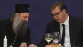 SUSRET U PATRIJARŠIJI: Vučić sutra sa patrijarhom Porfirijem o Jasenovcu