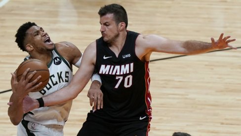 NBA: Milvoki ponizio Majami, ne pomaže ni odlični Bjelica (VIDEO)