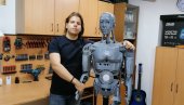 ROBOT HJUGO MOŽE DA ZAMENI I PROFESORA: Maturant Tehničke škole u Kikindi Vanja Miladinov, konstruisao humanoida koji se kreće, govori i vidi