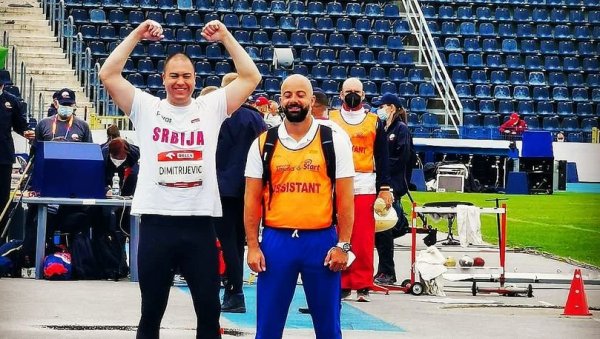 ВЕЛИКИ УСПЕХ СРБИНА: Параолимпијац Димитријевић освојио бронзу на ЕП