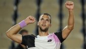 ĐERE PREKINUO CRNU SERIJU: Srpski teniser spasao tri meč lopte i plasirao se u osminu finala