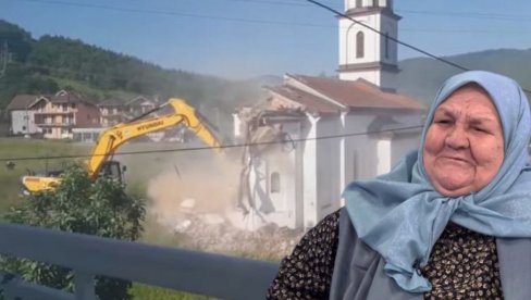 FATA ORLOVIĆ ZANEMOĆALA: Tražila da se ukloni pravoslavna crkva, sad više ne može ni da hoda putem