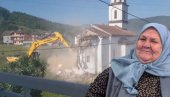 HVALA BOGU ŠTA SAM DOČEKALA! Fata Orlović likuje nad srušenom pravoslavnom crkvom (VIDEO)