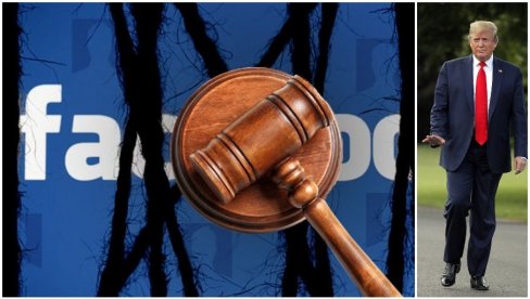 TRAMPU PRESUDILE MREŽE: Da li će pravosuđe kompanije Fejsbuk nadjačati američki pravosudni sistem