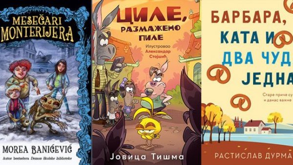 СТАРЕ БАЈКЕ И ШКОЛСКЕ КОМЕДИЈИЦЕ: Нова издања за мале и младе читаоце