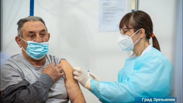 У ЈУНУ 35 ОБОЛЕЛИХ У СРЕДЊЕМ БАНАТУ: Највише вакцинисаних у Зрењанину