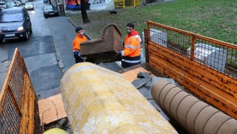 Prvog vikenda u decembru „Čistoća“ besplatno transportuje kabasti otpad