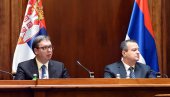 PONOSNI NA ONO ŠTO SMO URADILI: Dačić Vučiću čestitao 13 godina od osnivanja SNS-a