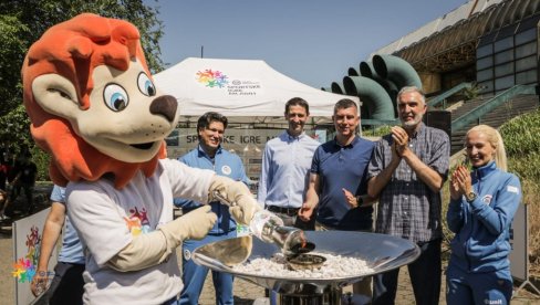 SPORTSKE IGRE MLADIH: Boškan uz mališane na Igrama u Novom Sadu