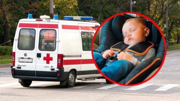 ГЛЕДАЛА САМ СВОЈЕ ДЕТЕ КАКО ПЛАЧЕ, МАЛО И НЕМОЋНО: Ватрогасци обили аутомобил да би спасили бебу у Сремчици