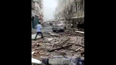 SNAŽAN ZEMLJOTRES U KINI: Najmanje 21 osoba povređena, 126 zgrada srušeno u Šandongu