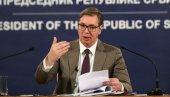 ZA ALBANCE SU LITURGIJE U CRKVAMA PROVOKACIJA: Vučić otkrio šta su predstavnici lažne države pričali u Briselu