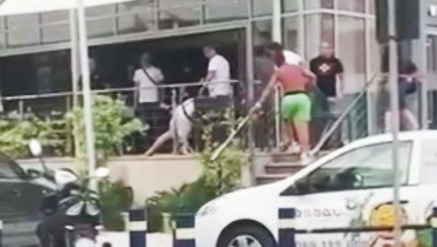 CIRKUS U CENTRU BUDVE: Stolicom udarili mladića u kafiću, a onda je usledila opšta tuča i jurnjava (VIDEO)