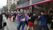 HAOS U LONDONU: Navijači Škotske i Engleske prave lom na ulicama! (VIDEO)