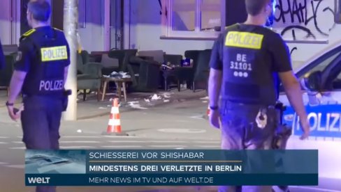 БЕРЛИН НА НОГАМА: Овде је изрешетан Пазарац - полиција опколила место на ком је пуцано на тројку из Србије (ВИДЕО)