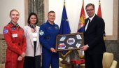VUČIĆ PRIMIO RUSKOG KOSMONAUTA: Proveo je 185 dana u orbiti i nakon toga prvo je došao u posetu Srbiji (FOTO)