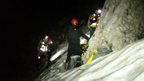 УСПЕШНА АКЦИЈА СПАСАВАЊА: Двојица планинара се оклизнули испод врха Миџора