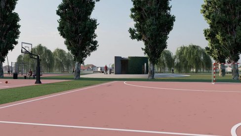 RAJ ZA REKREATIVCE: Projekat rekonstrukcije sportskih terena kraj Ibra (FOTO)