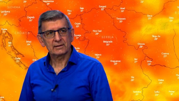 СУТРА ЈЕ НАЈТОПЛИЈИ ДАН ОВЕ ГОДИНЕ: Упозорење метеролога Тодоровића - ево какво нас време чека за лето