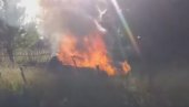 PLAMEN POTPUNO UNIŠTIO AUTOMOBIL: Požar kod Tutina (VIDEO)