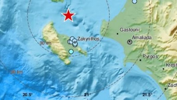ТРЕСЛА СЕ ГРЧКА: Два земљотреса на супротним странама земље