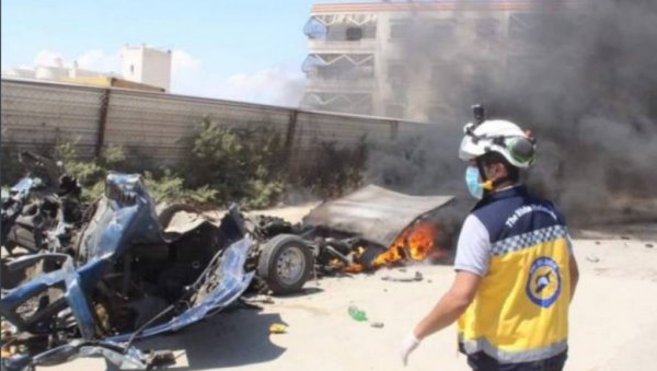 НАПАД У СИРИЈИ: Најмање три особе убијене у експлозији у Африну (ФОТО/ВИДЕО)
