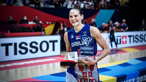 SONJA VASIĆ OBRADOVALA NACIJU: Najbolja košarkašica Evrope pobedila koronu i predvodiće Srbiju na Olimpijskim igrama (FOTO)