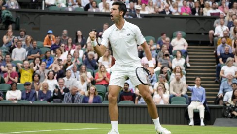 ĐOKOVIĆ U DRUGOM KOLU VIMBLDONA: Novak sporije počeo, pa samleo Drejpera