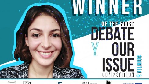 POBEDNICA IZ NOVOG SADA:  Jelena Zorić osvojila prvo mesto na internacionalnom onlajn debatnom takmičenju u Litvaniji