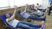 HUMANI POLICAJCI: Akcija dobrovoljnog davanja krvi u PU Kraljevo