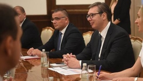 VUČIĆ SA PATRUŠEVIM: Predsednik se sastao sa ministrom poljoprivrede Ruske Federacije