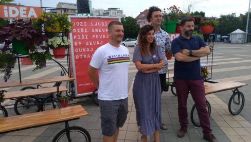 NEDELJA U ZNAKU DVOTOČKAŠA: Akcija Novosadske biciklističke inicijative