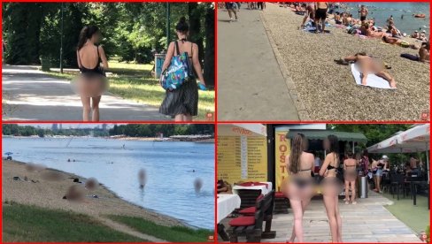 SRAMAN SNIMAK AMERIKANCA NA ADI: Išao i snimao srpske devojke: Vidite ovo momci! Idemo sad do ovih golih!