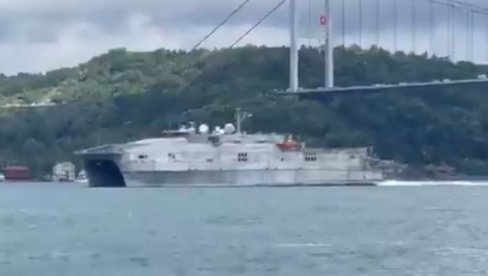NOVA PROVOKACIJA: Američki ratni brod ušao u Crno more, vršlja po Bosforu (VIDEO)