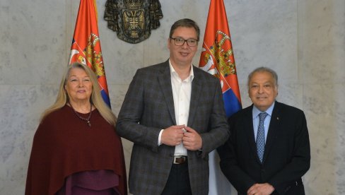 VUČIĆ SA MEHTOM: Predsednik Srbije se sastao sa slavnim dirigentom (FOTO)