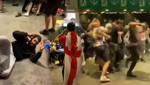 NEREDI U ENGLESKOJ: Tuče, masovna hapšenja i ružne scene na finalu Evropskog prvenstva (VIDEO)