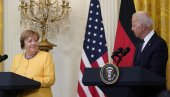 SUPROTSTAVIĆEMO SE RUSKOJ AGRESIJI: Evo o čemu su u Beloj kući razgovarali Merkelova i Bajden