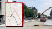 НОВЕ ТРАСЕ ПРЕВОЗА НА БАЊИЦИ: Затворена раскрсница са Војводе Степе, детаљна мапа радова и измена (ФОТО)