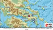 SNAŽAN ZEMLJOTRES POGODIO GRČKU: Tresao se centralni deo zemlje - Na stotine potresa za nekoliko dana