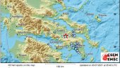 SNAŽAN ZEMLJOTRES POGODIO GRČKU: Tresao se centralni deo zemlje - Na stotine potresa za nekoliko dana