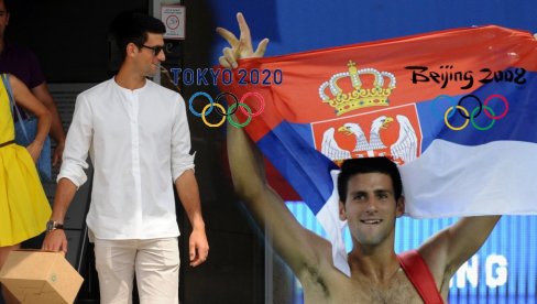 VIDITE KAKO SE ĐOKOVIĆ OBUKAO: Novak ima i posebnu masku za otvaranje Olimpijskih igara u Tokiju (FOTO)