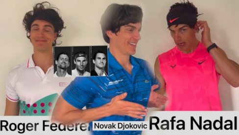 ČESTITAJU NOVAKU 20. GREND SLEM: Nadal kaže bravo, sada si treći najbolji ikada, a Federer - MUK! Komičar ih sve skinuo (VIDEO)