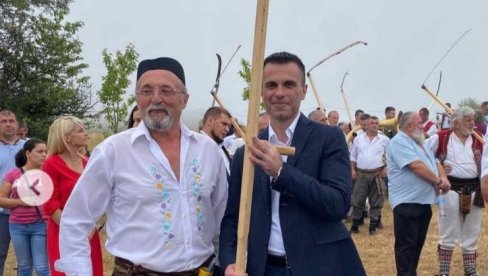 TRUBAČI I PROJA: Đorđe Milićević bio gost manifestacije Kosidba na Rajcu