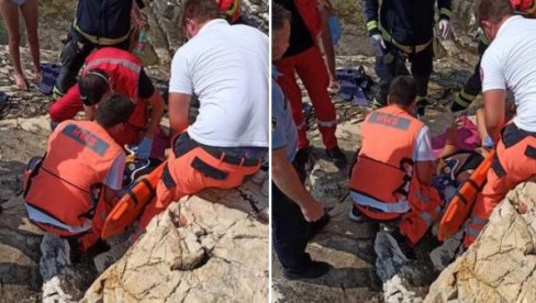 POVREĐENA TURISTKINJA U PULI: Francuskinja skočila sa stene visoke 14 metara i povredila kičmu