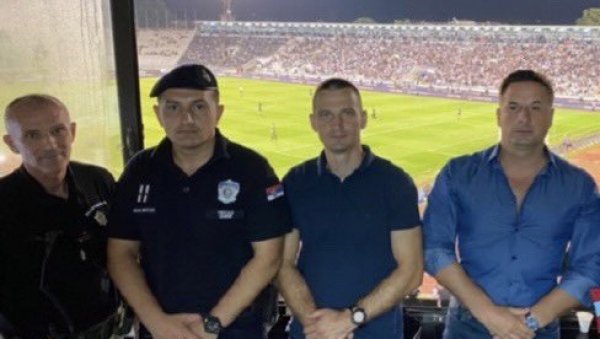 НОВОСТИ САЗНАЈУ: Ухапшено пет особa на утакмици Партизан - Дунајска Стреда