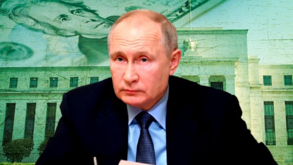 ЗАПАД ПУЦА СЕБИ У НОГУ Путин: Русија смањује обрачуне у доларима и еврима